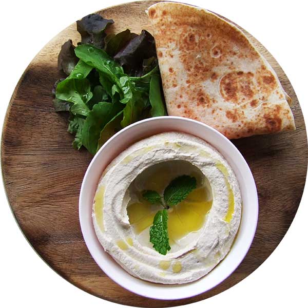 Hummus with Pitta Bread – Royal Pizza Delivery Bangkok