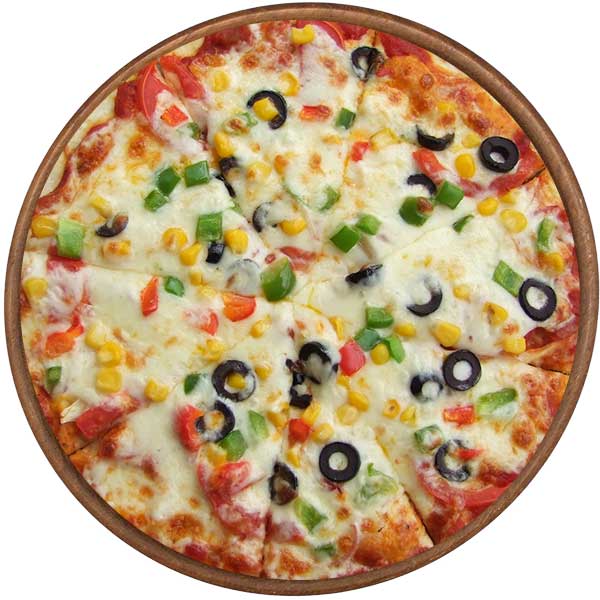 Vegetarian Pizza Royal Pizza Delivery Bangkok