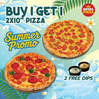 10" Pizza BOGOF