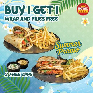 Wrap and Fries BOGO