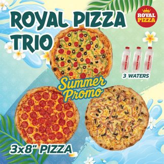 Royal Pizza Trio